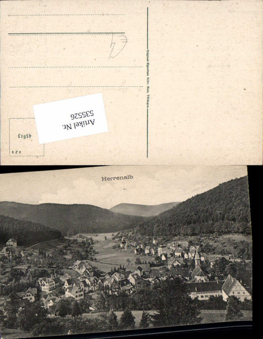 535526, Herrenalb 1915