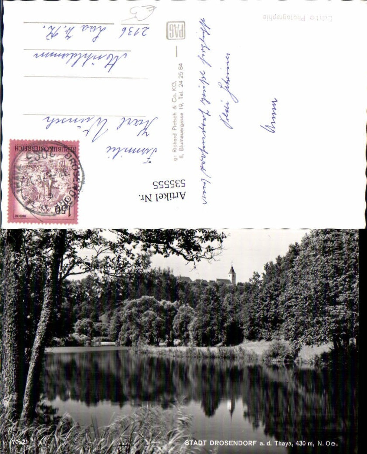 535555,Stadt Drosendorf an der Thaya Horn Zissersdorf