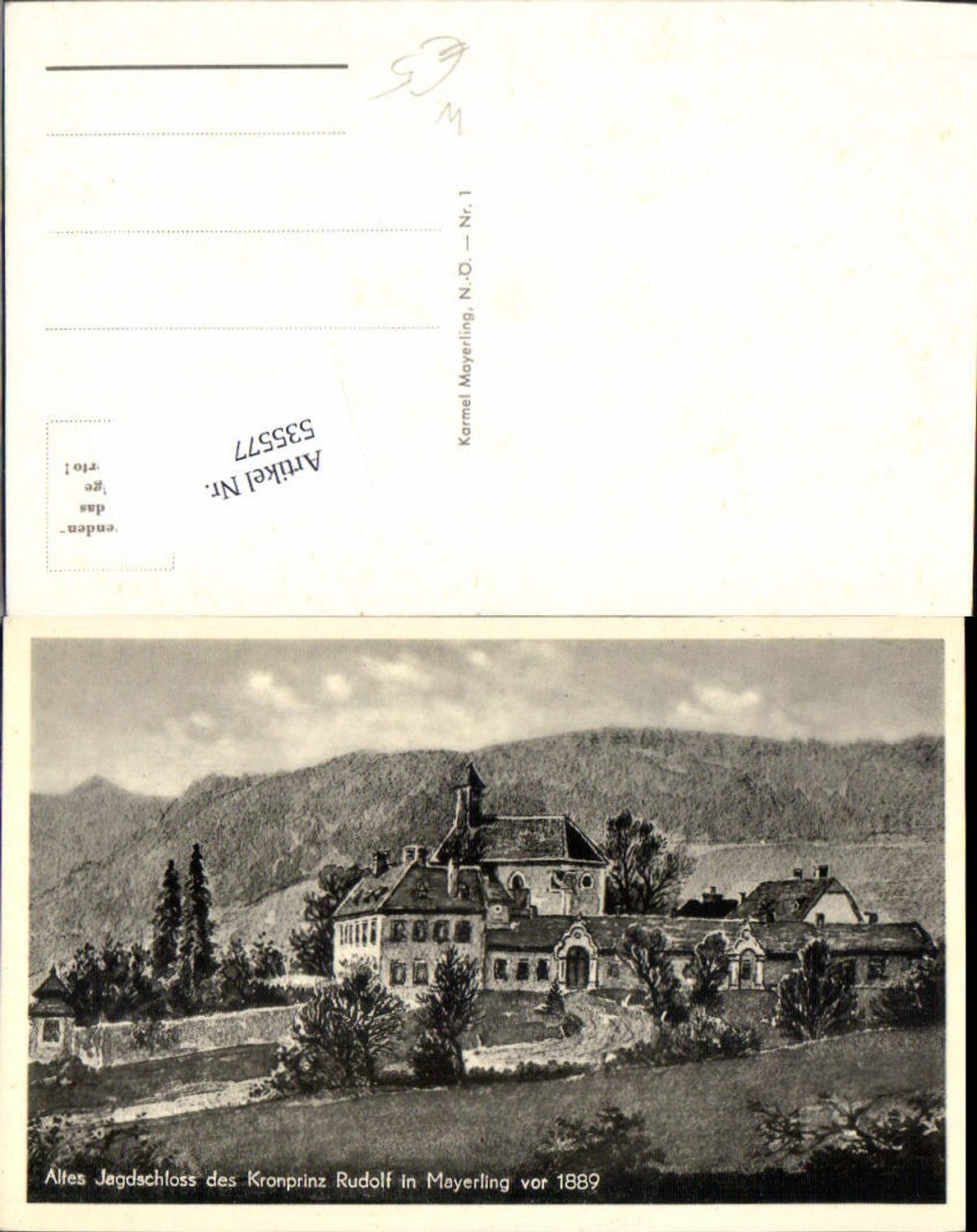 535577,Mayerling Jagdschloss bei baden