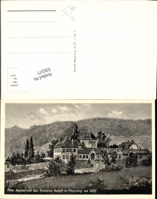 535577,Mayerling Jagdschloss bei baden