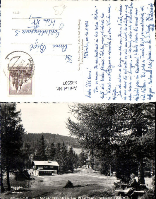 535597,Mönichkirchen am Wechsel Schwaig