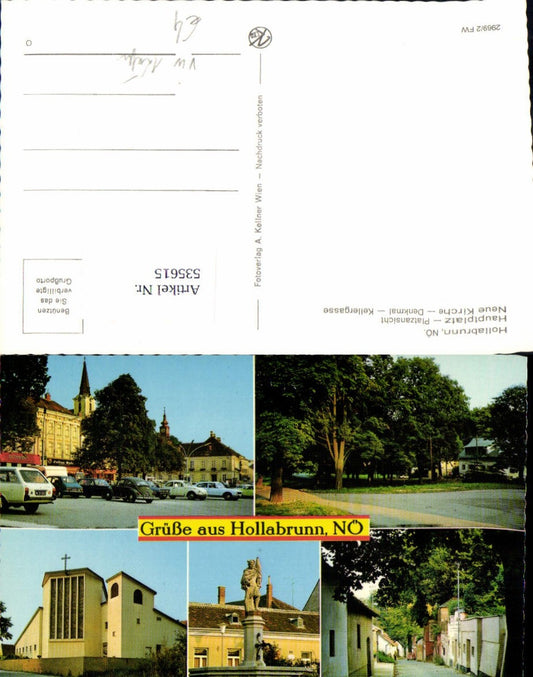 535615,Gruss aus Hollabrunn Oldtimer Auto 1970 VW Käfer