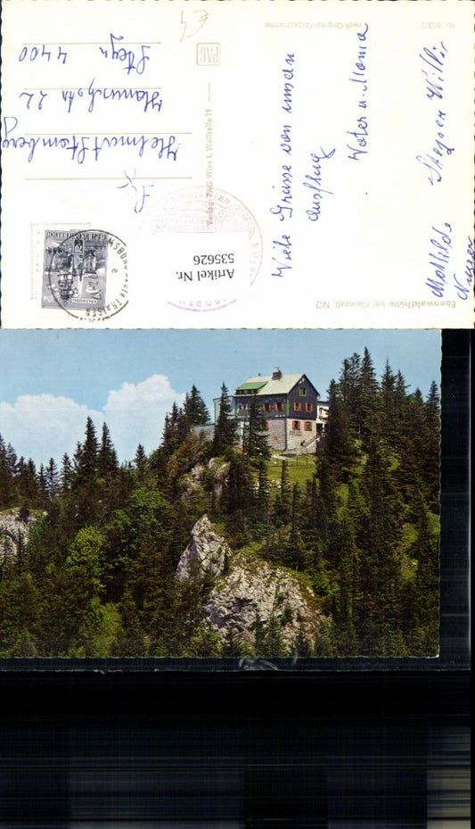 535626,Ebenwaldhütte bei Kleinzell Lilienfeld Hainfeld