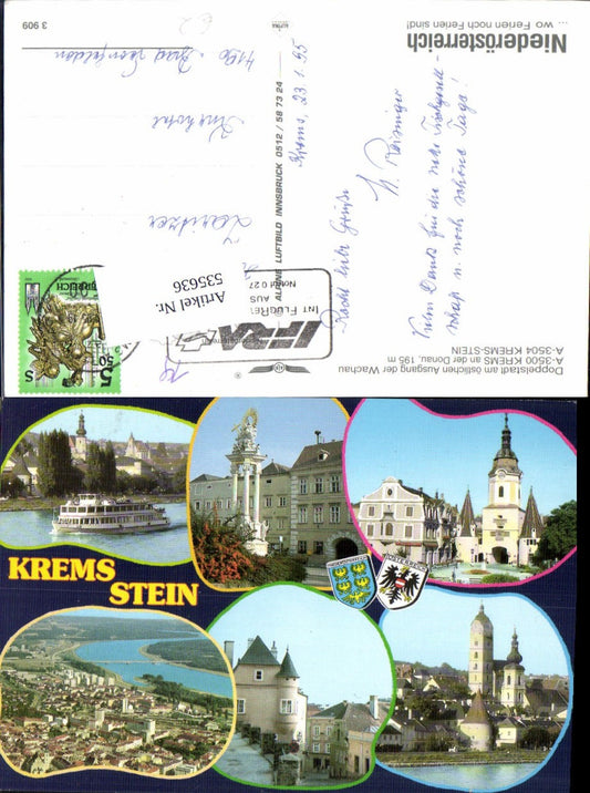 535636,Krems Stein Wappen pub Alpine