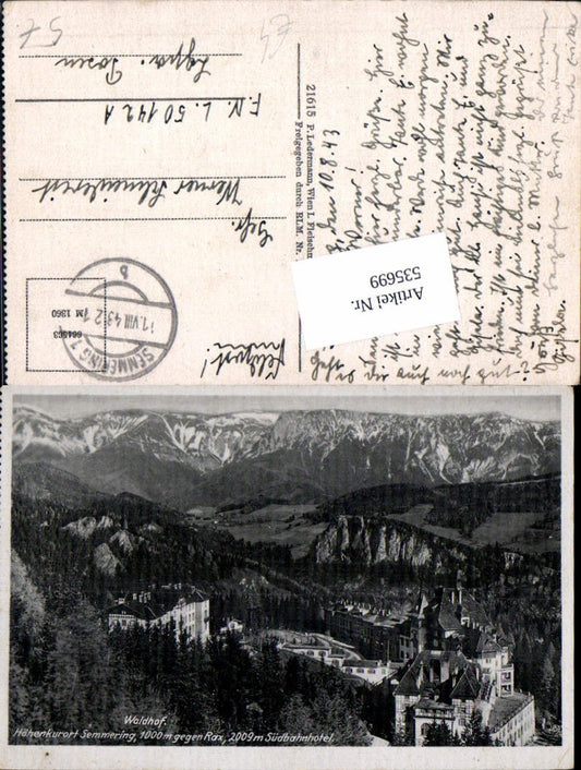 535699,Semmering Waldhof