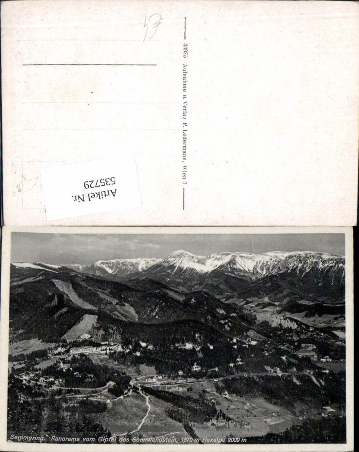535729,Semmering Raxalpe rax pub Ledermann 33975