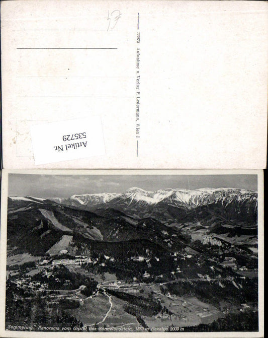 535729,Semmering Raxalpe rax pub Ledermann 33975