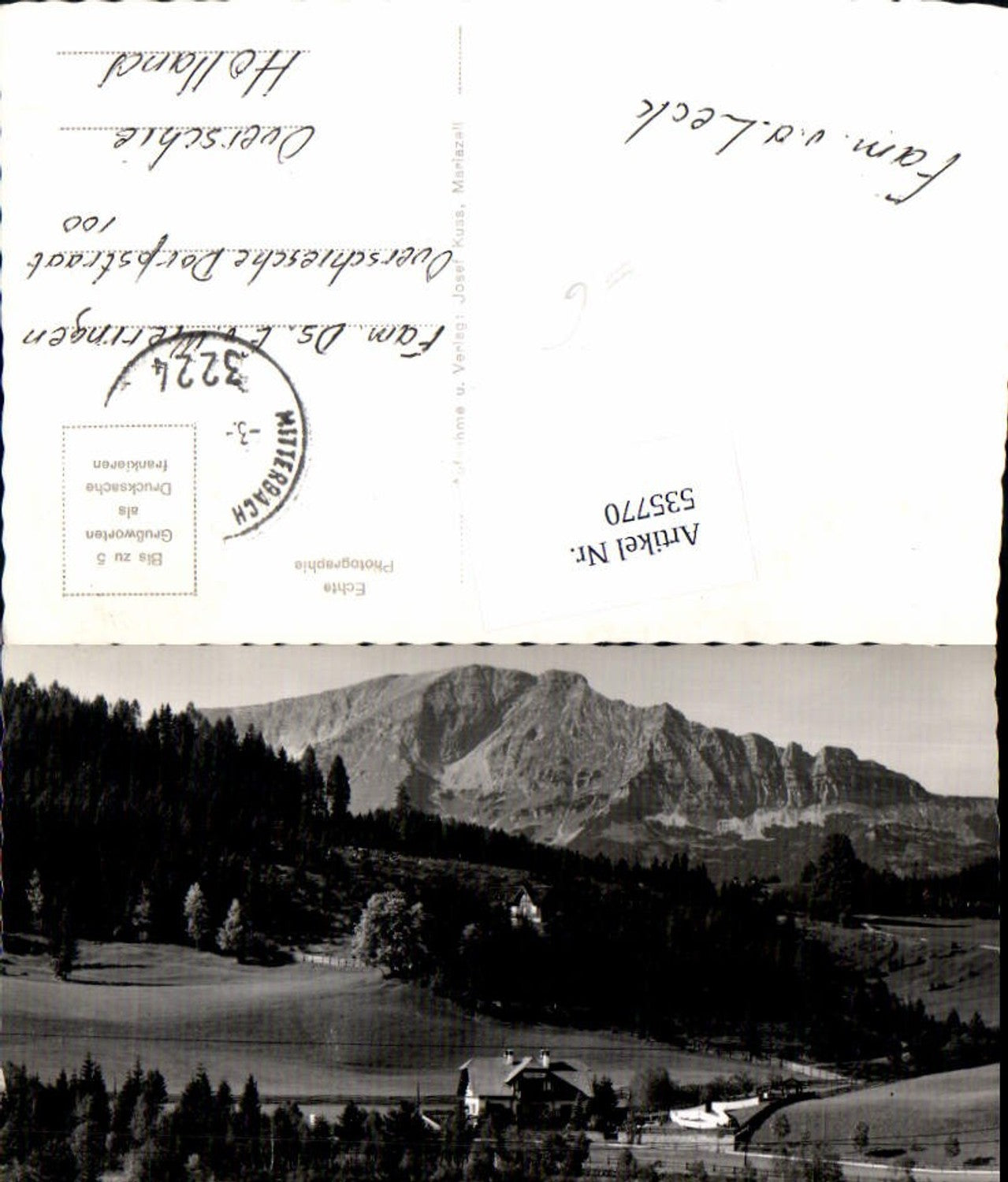 535770,Mitterbach a Ötscher Villa Erika