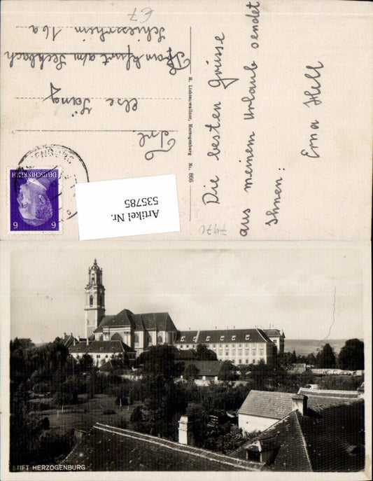 535785,tolle Foto-AK Herzogenburg Stift