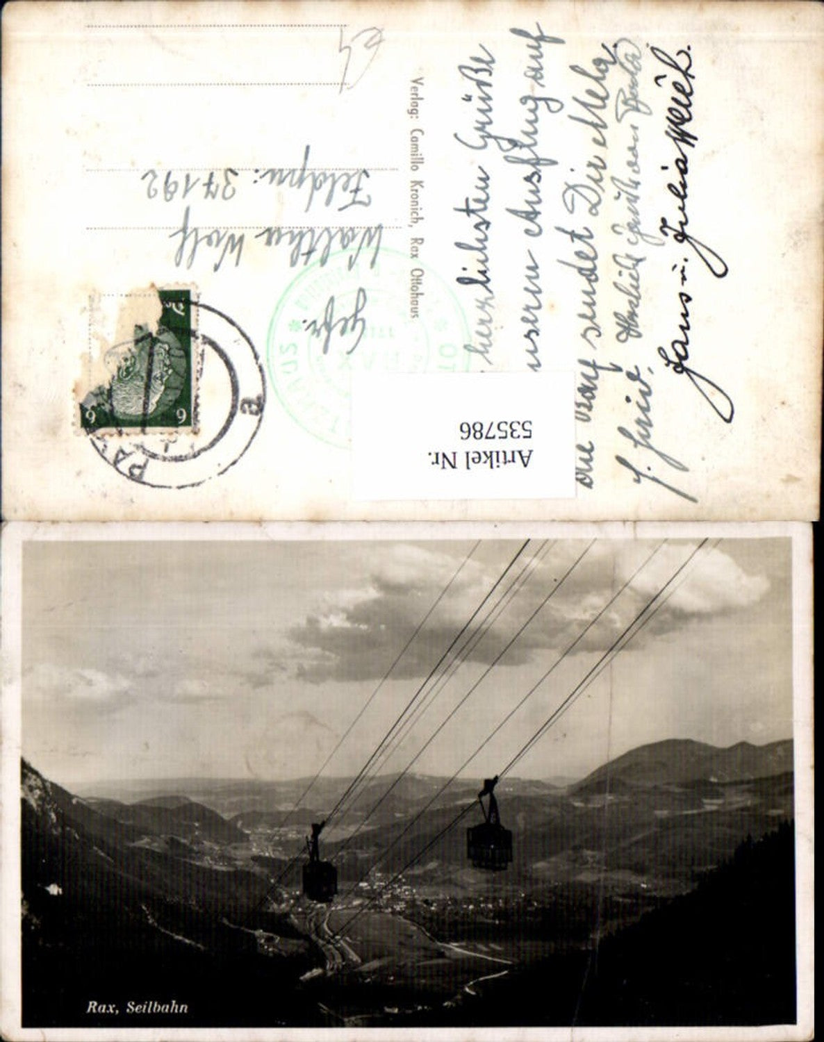 535786,Rax Seilbahn Payerbach Hirschwang