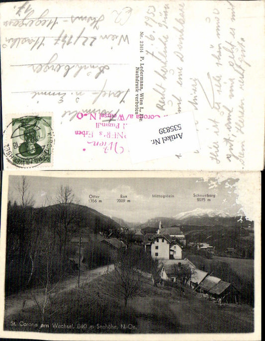 535839,St. Corona am Wechsel