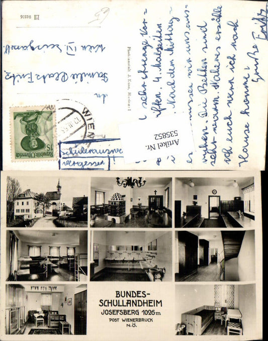 535852,Josefsberg Wienerbruck Annaberg Schulllandheim