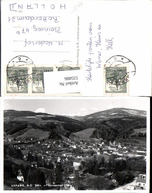 535886,Aspang am Wechsel