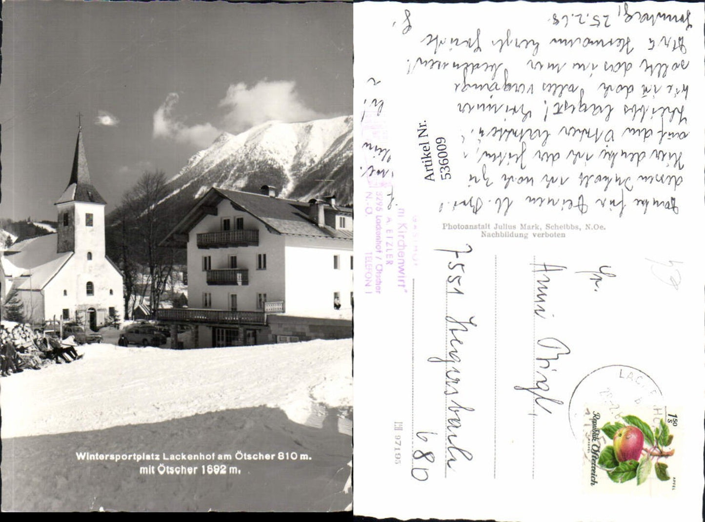536009,Lackenhof am Ötscher