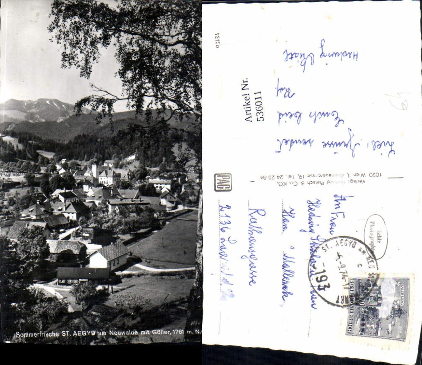 536011,St. Aegyd am Neuwalde