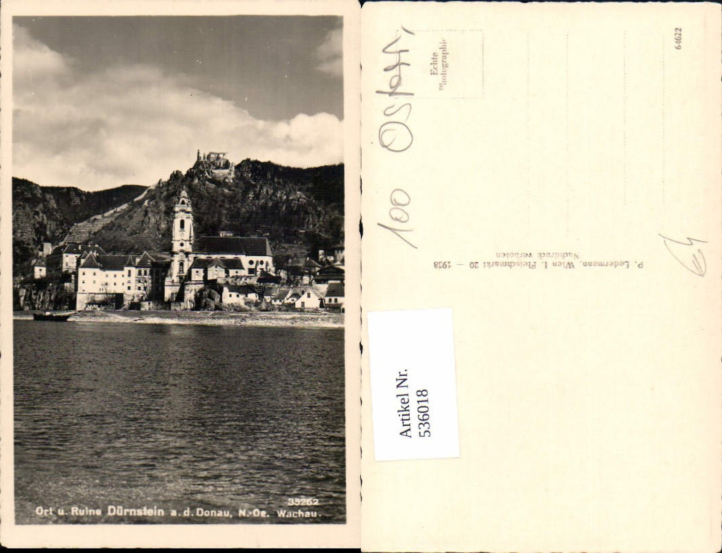 536018,Ort und Ruine Dürnstein in der Wachau