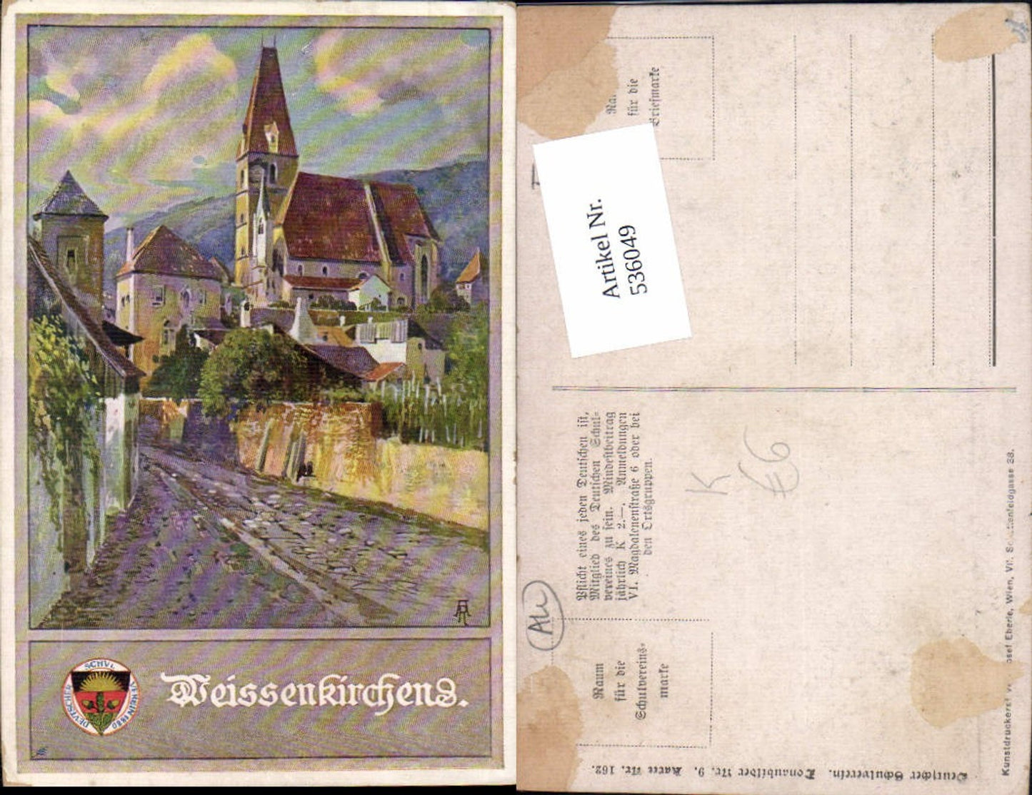 536049,Weissenkirchen in der Wachau pub Schulverein 162