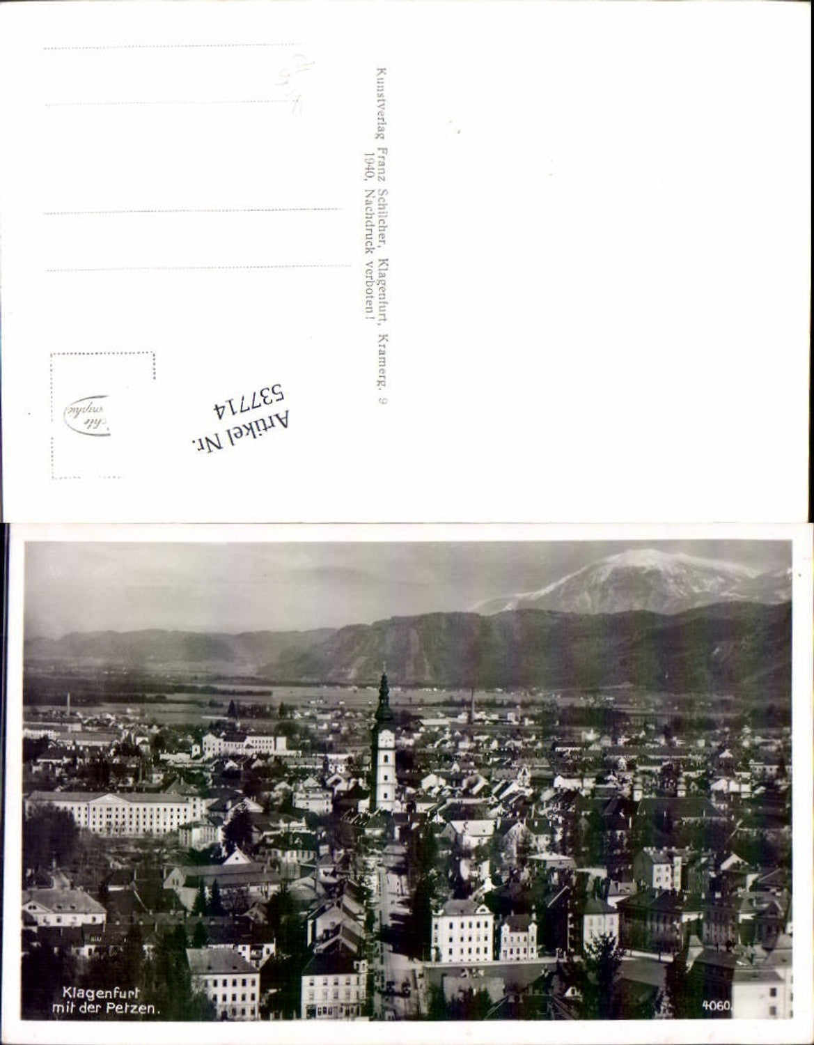 537714,Klagenfurt m. Petzen pub Schilcher