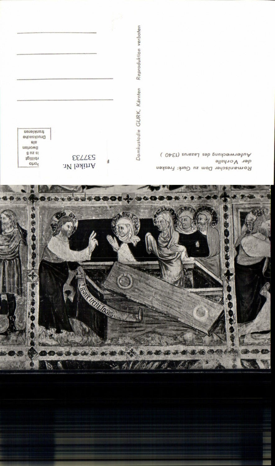 537733,Gurk Fresken 1340 Lazarus