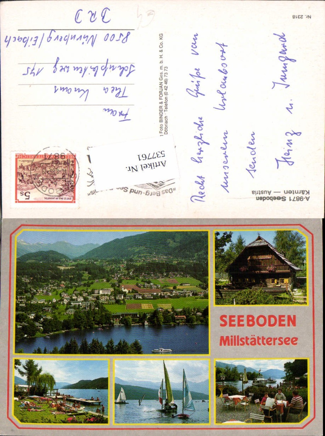 537761,Seeboden am Millstättersee