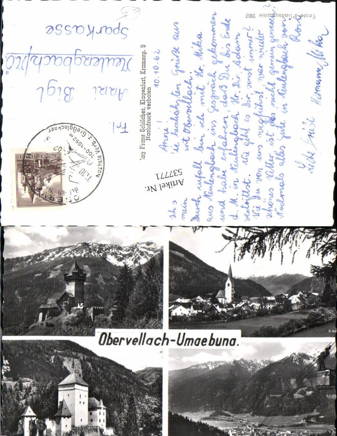 537771, Obervellach Castle