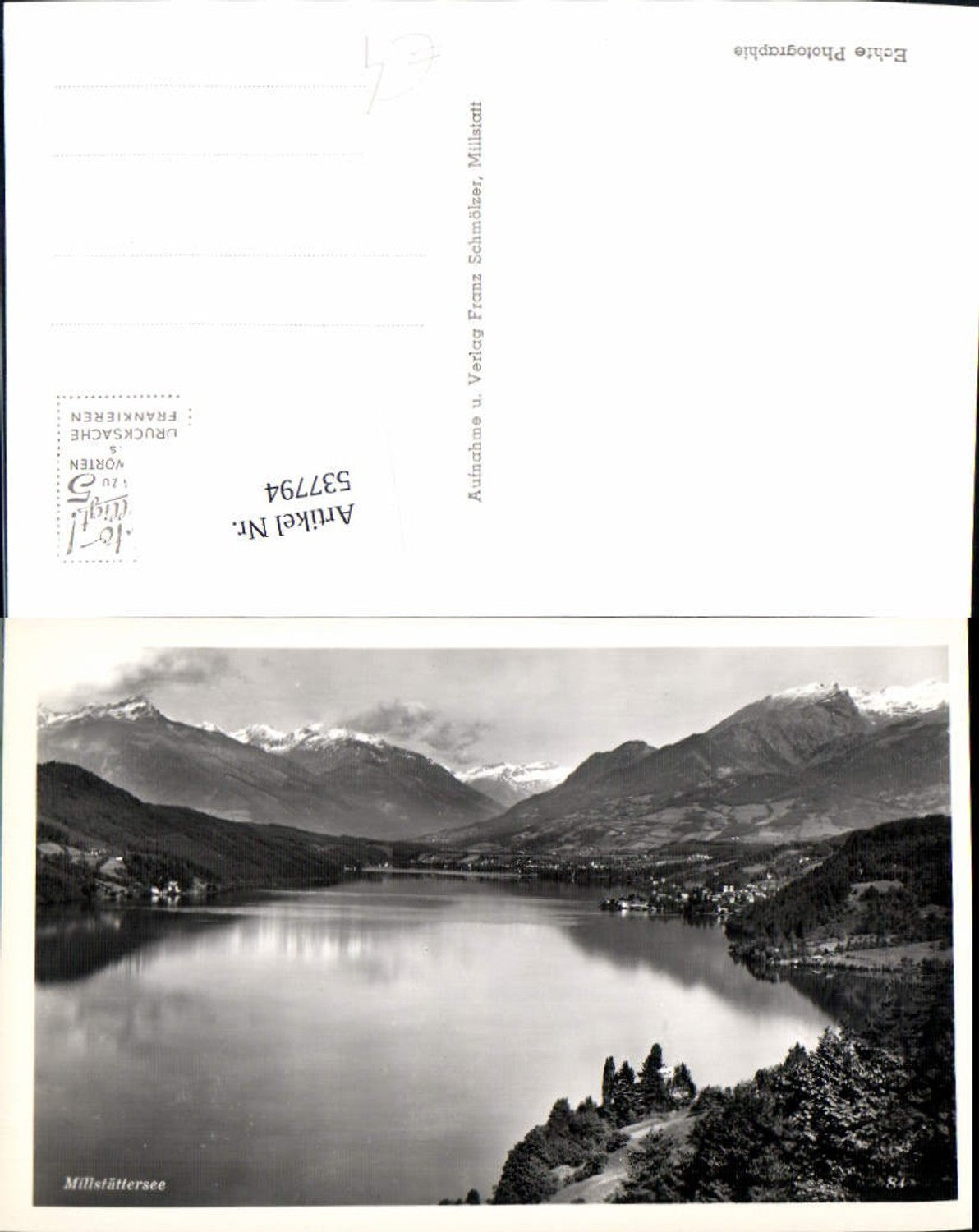 537794, Millstatt Millstättersee pub Schmölzer 84