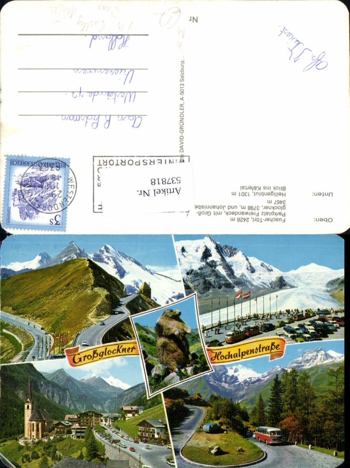537818, Grossglockner High Alpine Road Heiligenblut Bus VW Bully