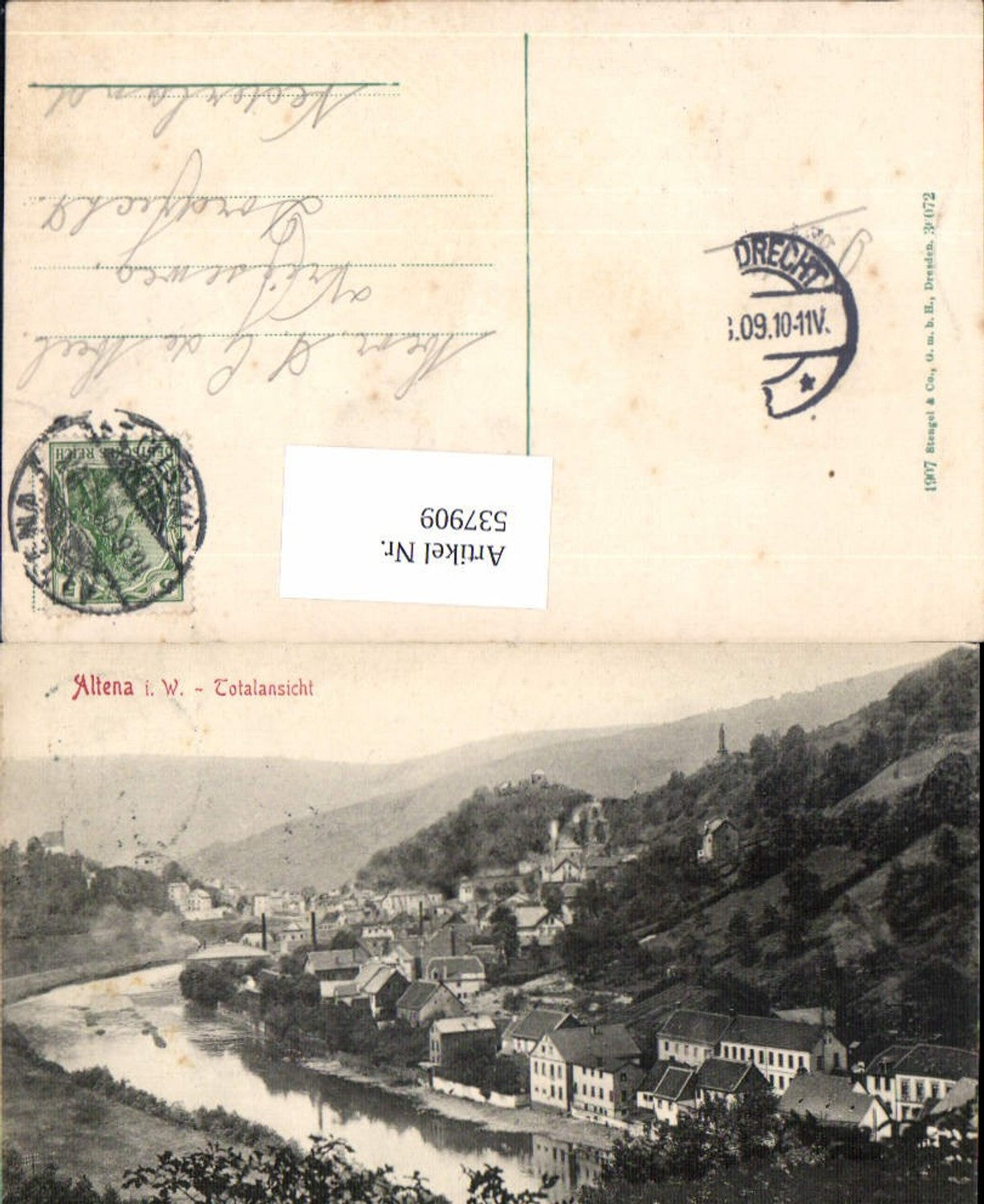 537909,Altena in Westfalen pub Stengel Co. 36072