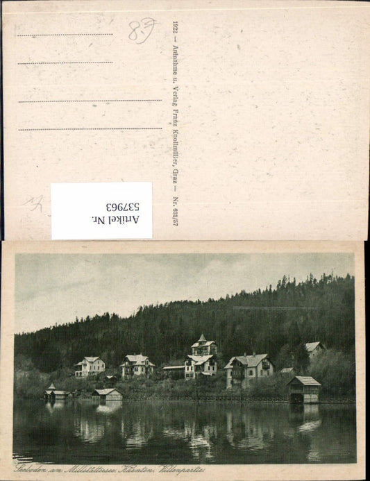 537963,Seeboden am Millstättersee Villa partie pub Knollmüller 631-57