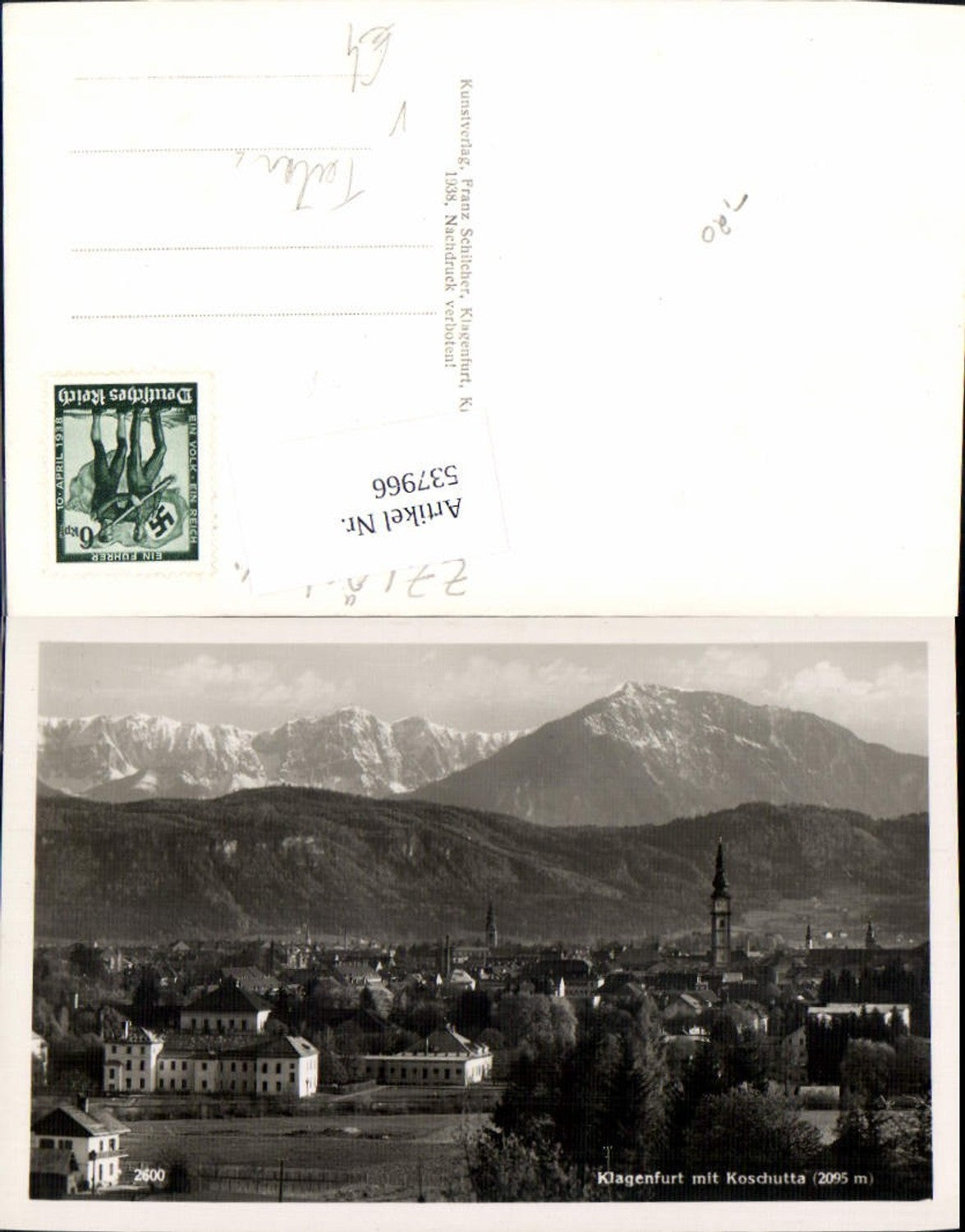 537966,Klagenfurt m. Koschutta