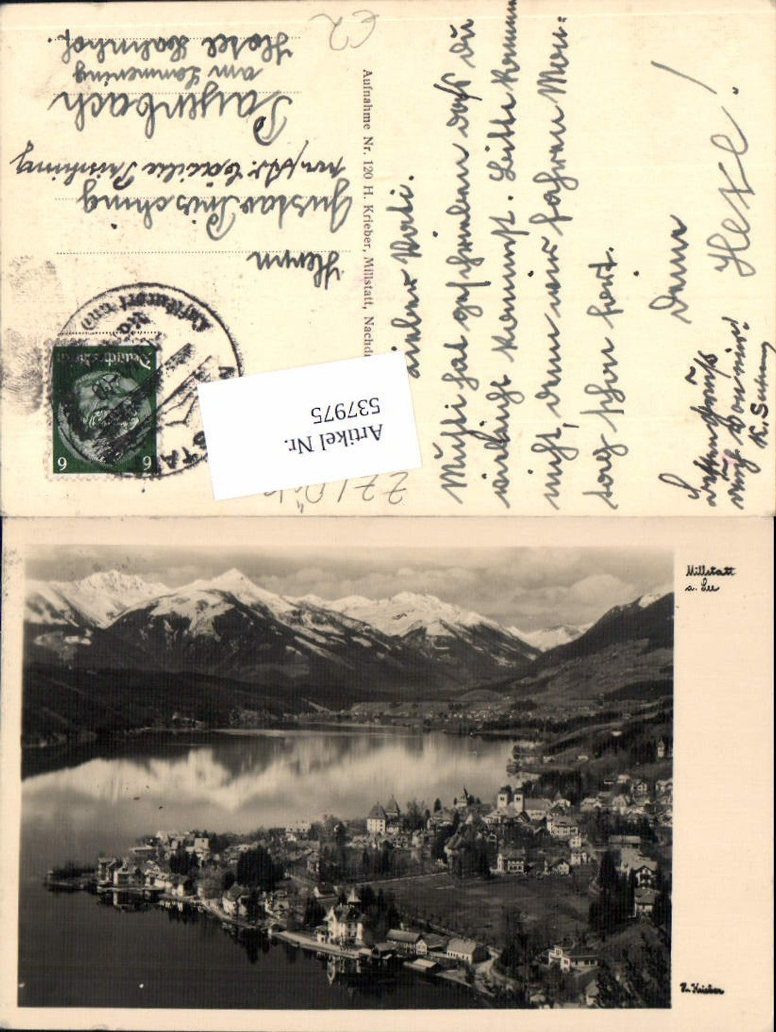 537975, Millstatt am See pub Krieber No. 120