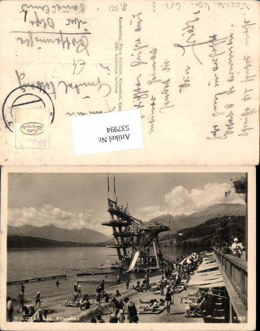 537994, Millstatt am See Strandbad Sprungturm