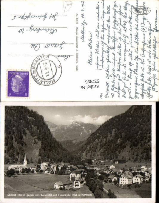 537996, Mallnitz against Tauerntal Gaislspitze