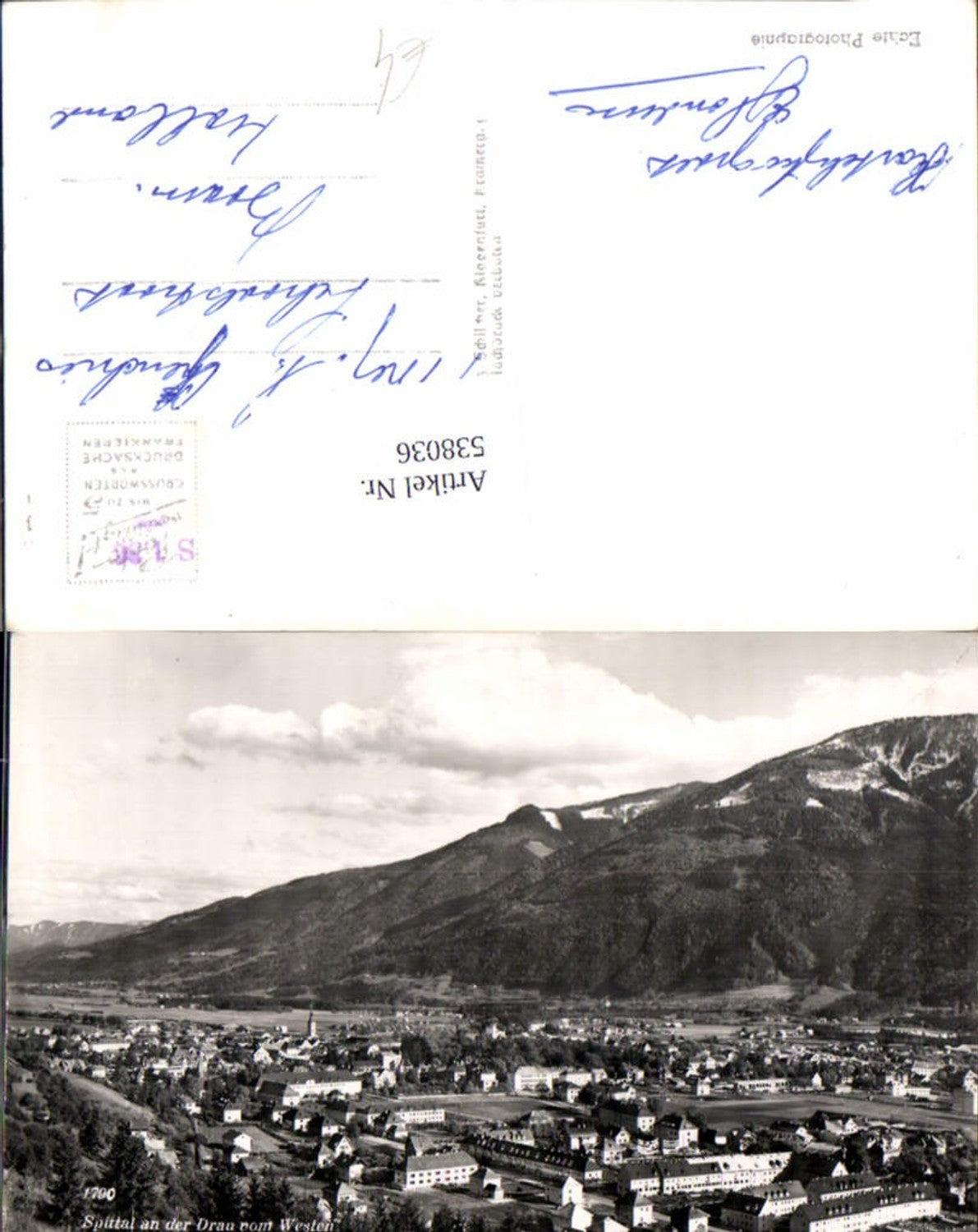 538036, Spittal an der Drau from the west