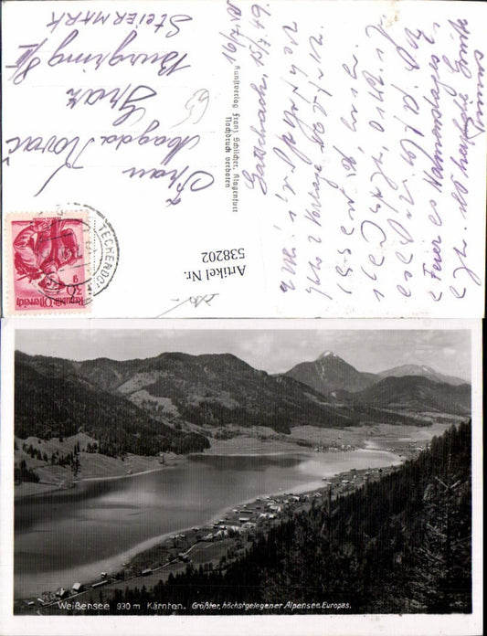 538202,Weißensee bei Techendorf