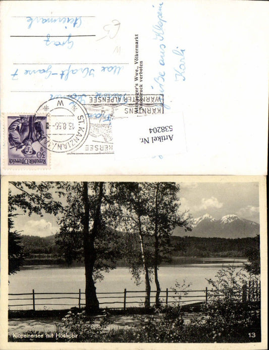 538204,Klopeinersee bei St. Kanzian