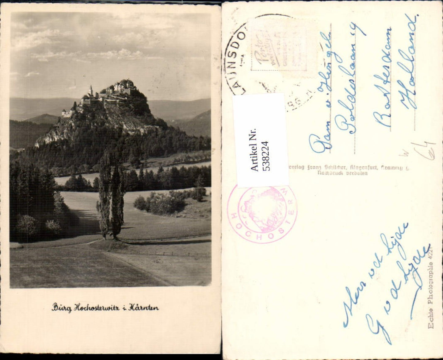 538224,Burg Hochosterwitz bei Launsdorf St. Veit an der Glan