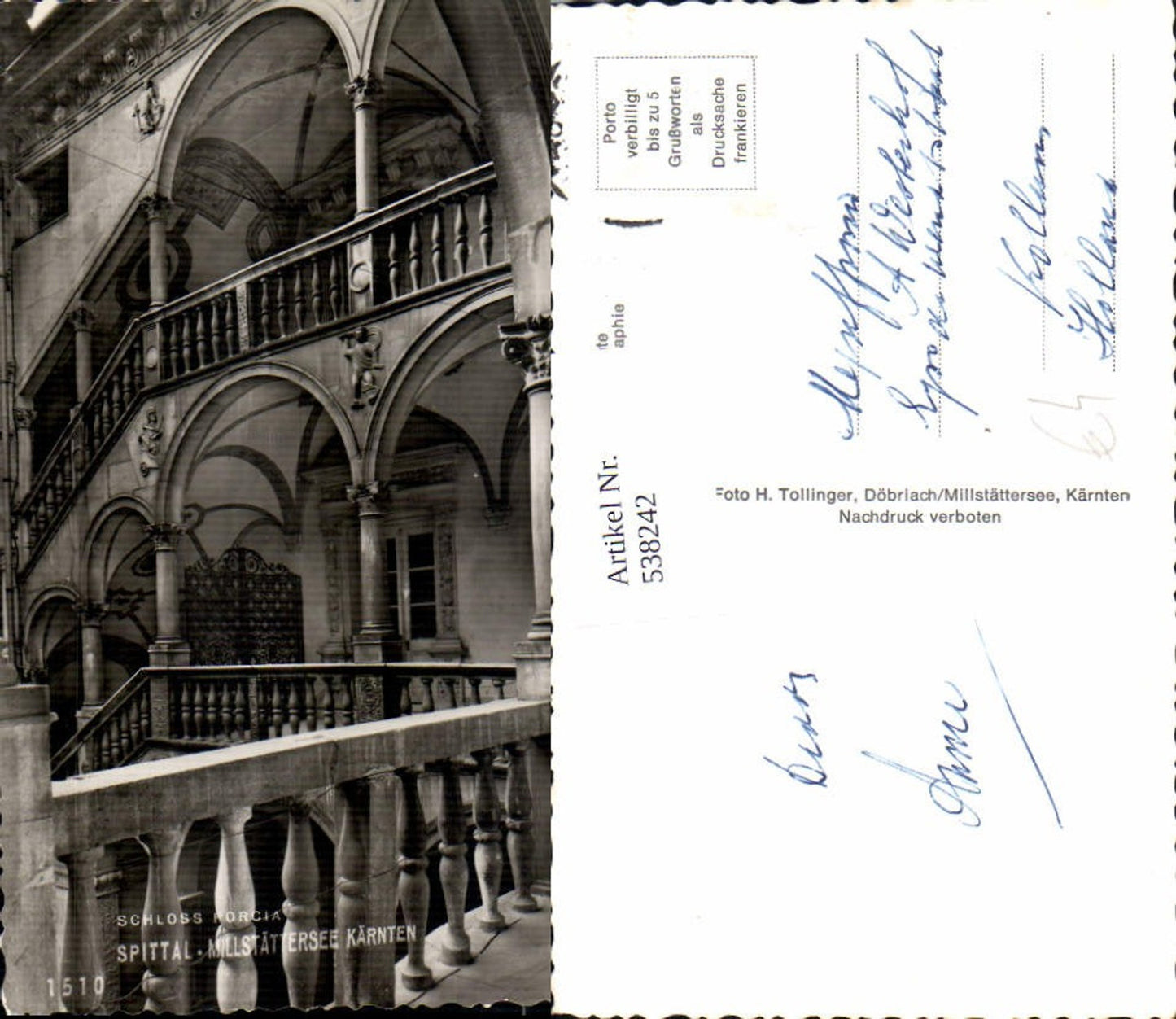 538242,Schloss Porcia Spittal am Millstättersee Arkaden