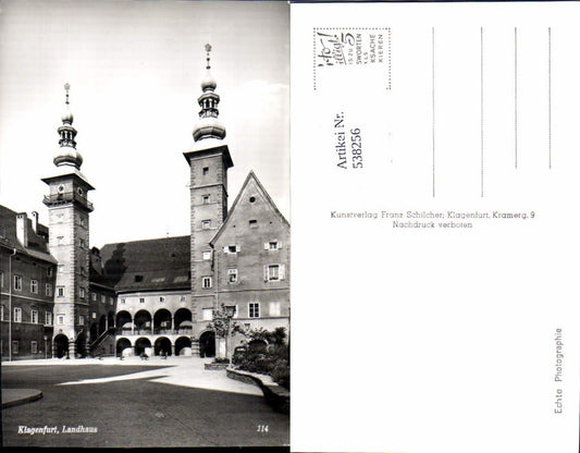 538256,Klagenfurt Landhaus