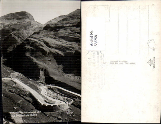 538258,Großglockner Hochalpenstrasse Heiligenblut Pfandlscharte