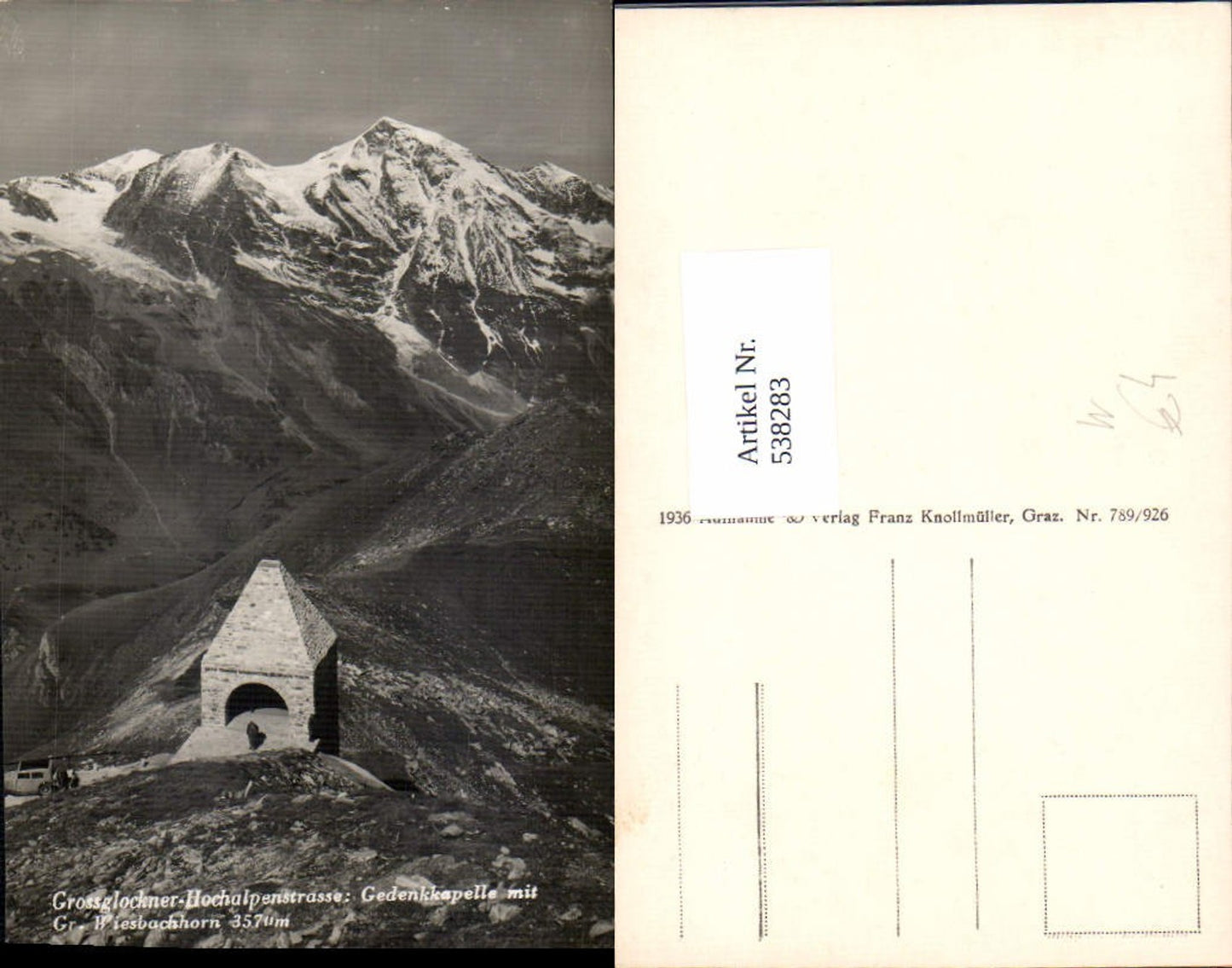538283,Grossglockner Hochalpenstrasse Heiligenblut Wiesbachhorn chapel