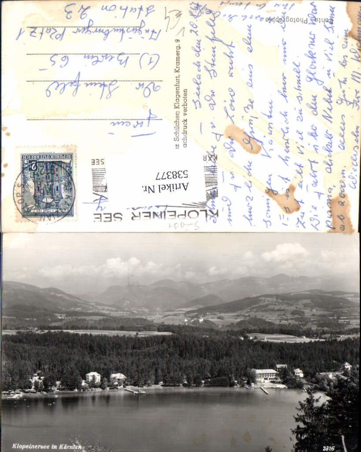 538377, Klopeinersee near St. Kanzian