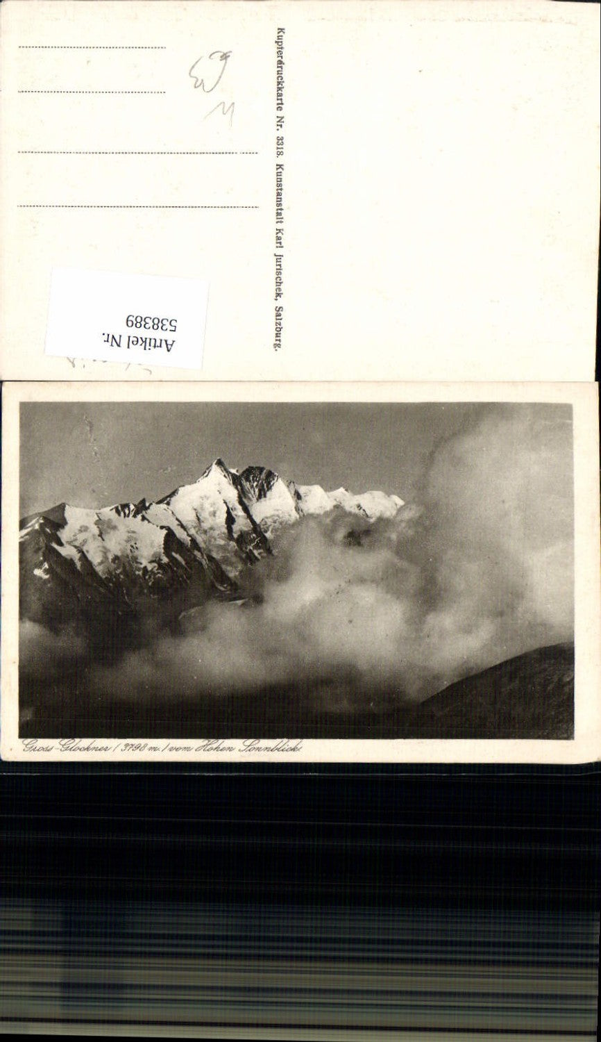 538389,Grossglockner vom Hohen Sonnblick Rauris Heiligenblut