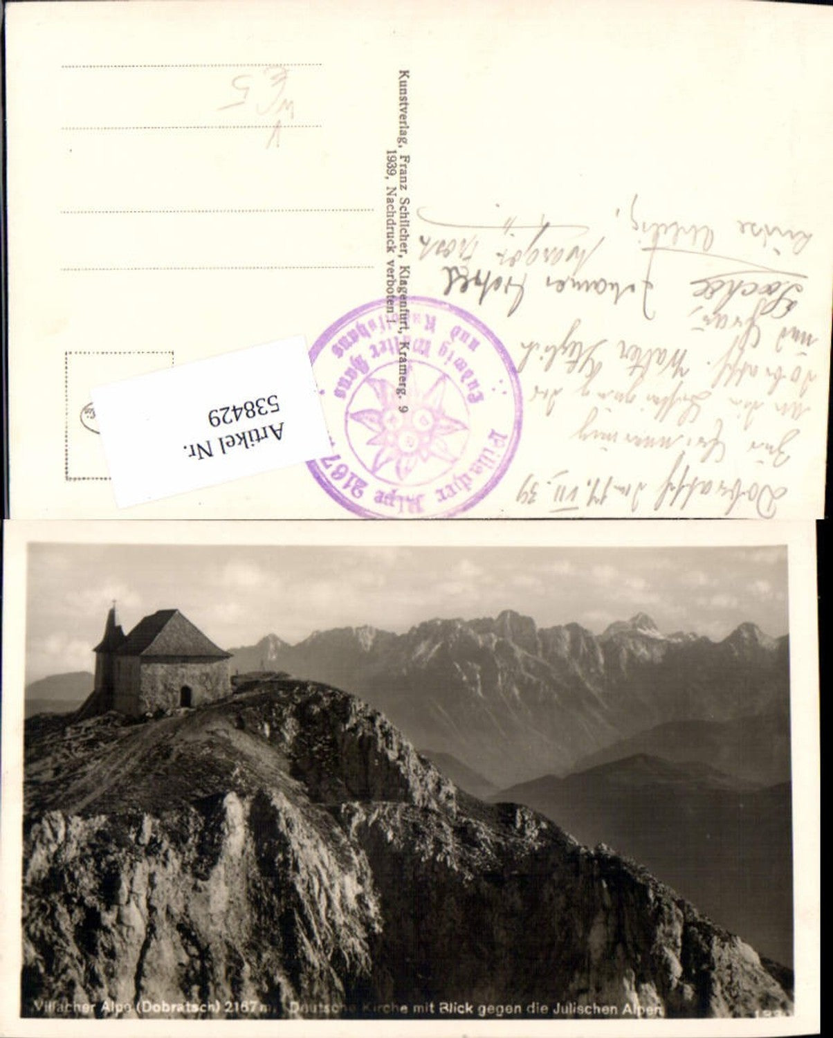 538429,Villacher Alpe Dobratsch Villach Deutsche Kirche