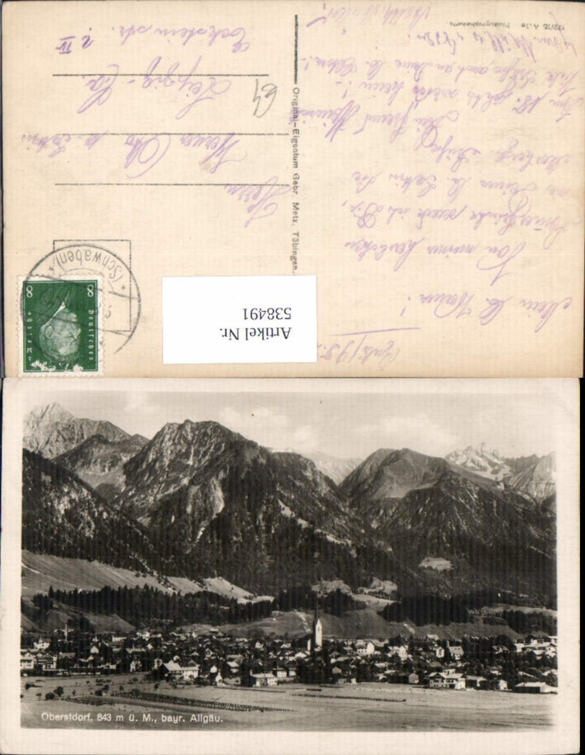 538491, Oberstdorf im Allgäu, district of Oberallgäu