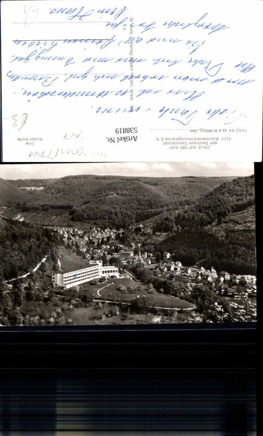 538819,Fotokunst Robert Holder Haus auf d. Alb Urach