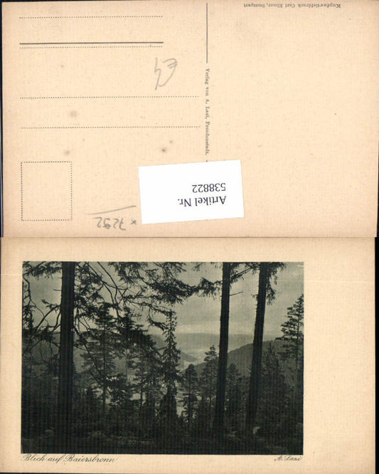 538822,Fotokunst A. Lazi Blick auf Baiersbronn