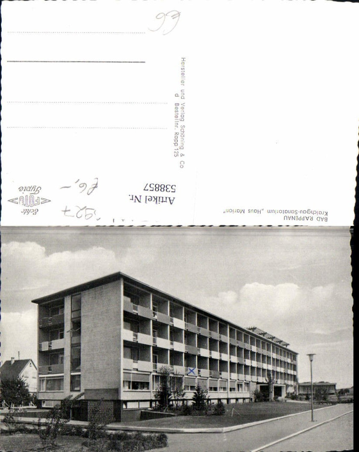 538857,Fotokunst Schöning u. Co. Bad Rappenau Kraichgau Sanatorium