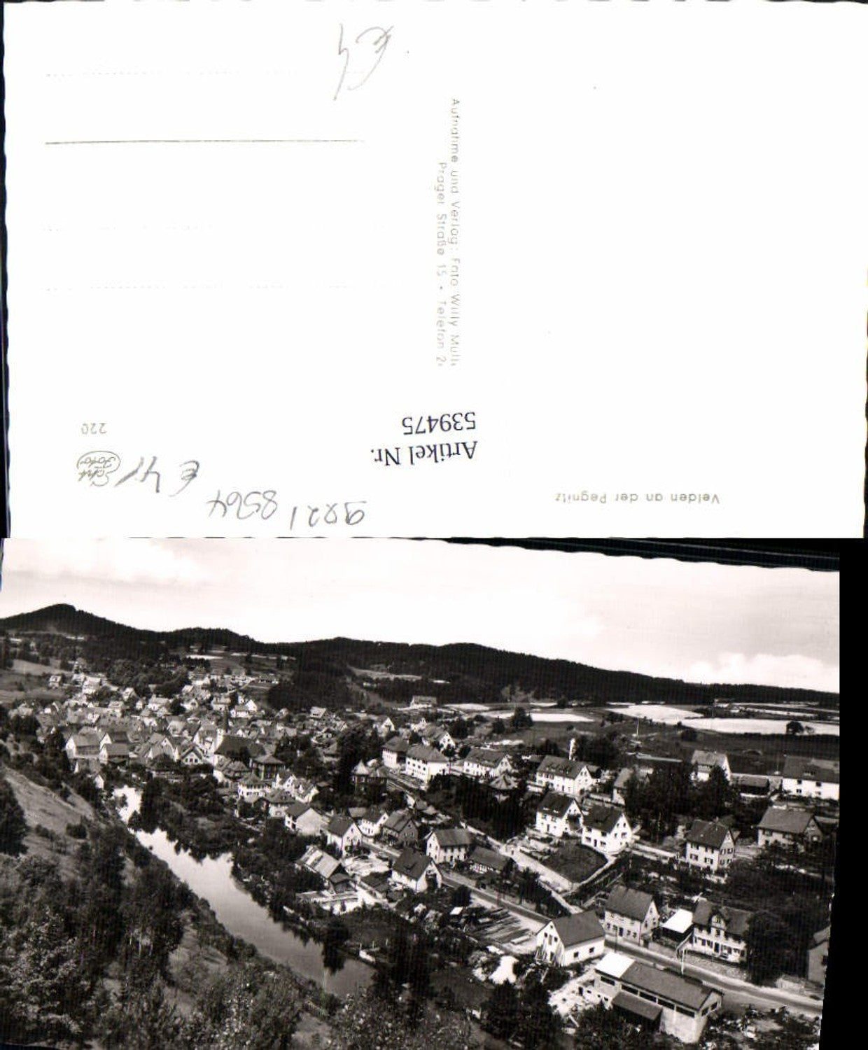 539475,Foto Ak Velden an der Pegnitz
