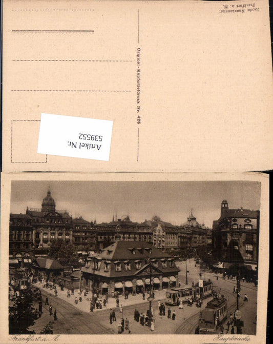 539552,Frankfurt am Main Hauptwache Straßenbahn